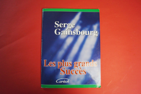 Serge Gainsbourg - Les plus grands Succès Songbook Notenbuch Piano Vocal Guitar PVG