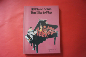 59 Piano Solos You like to play Songbook Notenbuch Piano