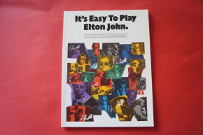 Elton John - It´s Easy to play Songbook Notenbuch Piano Vocal Guitar PVG