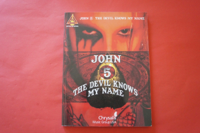 John 5 - The Devil Knows my Name Songbook Notenbuch Guitar