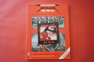 Metallica - Kill em all (mit Poster)Songbook Notenbuch Vocal Drums