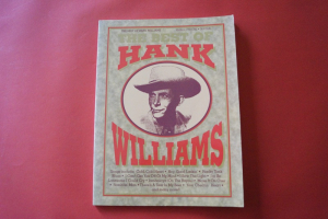 Hank Williams - The Best of Songbook Notenbuch Piano Vocal Guitar PVG