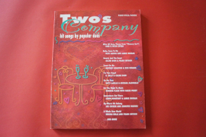 Two´s Company Hit Songs by Popular Duos Songbook Notenbuch Piano Vocal Guitar PVG