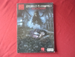 Avenged Sevenfold - Nightmare  Songbook Notenbuch Vocal Bass
