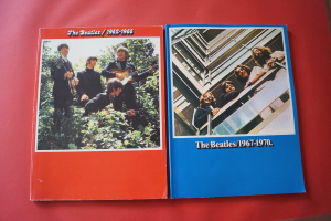 Beatles - 1962-66 & 1967-70  Songbooks Notenbücher Piano Vocal Guitar PVG