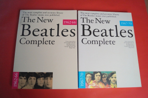 Beatles - The New Beatles Complete 1 & 2  Songbooks Notenbücher Piano Vocal Guitar PVG