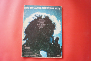 Bob Dylan - Greatest Hits  Songbook Notenbuch Piano Vocal Guitar PVG