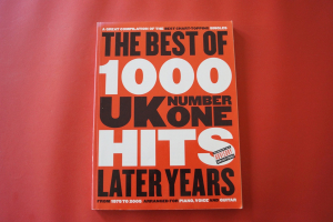 Best of UK Number One Hits 1975-2005Songbook Notenbuch Piano Vocal Guitar PVG