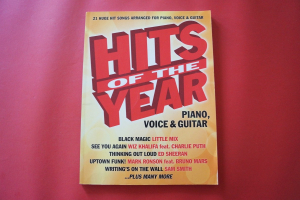 Hits of the Year (2015) Songbook Notenbuch Piano Vocal Guitar PVG