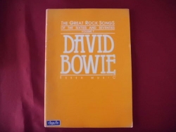 David Bowie - Great Rock Songs  Songbook Notenbuch Piano Vocal Guitar PVG