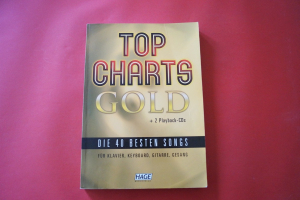Hage Top Charts Gold Band 1 (ohne CDs) Songbook Notenbuch Piano Vocal Guitar PVG)