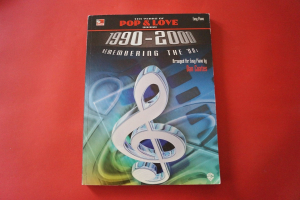 Ten Years of Pop & Love Songs 1990-2000 Songbook Notenbuch Easy Piano Vocal