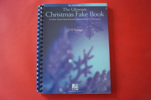 The Ultimate Christmas Fake Book (5th Ed.) Songbook Notenbuch Piano Vocal Guitar PVG