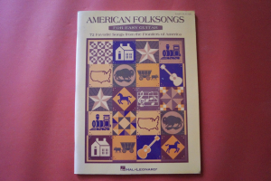American Folksongs Songbook Notenbuch Vocal Easy Guitar