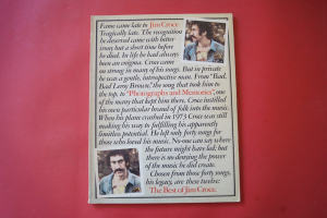 Jim Croce - The Best of (ältere Ausgabe) Songbook Notenbuch Piano Vocal Guitar PVG