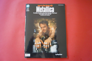 Metallica - Learn to Play Drums with (mit Audiocode) Songbook Notenbuch Drums