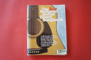 The Best Acoustic Guitar Chord Songbook Songbook Vocal Guitar Chords