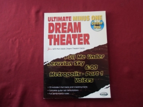 Dream Theater - Ultimate minus One (mit CD) Songbook Notenbuch Vocal Guitar