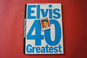 Elvis - 40 Greatest  Songbook Notenbuch Vocal Easy Guitar