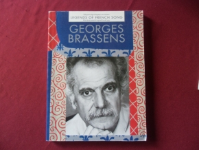 Georges Brassens - 50 Great Songs Songbook Notenbuch Piano Vocal Guitar PVG