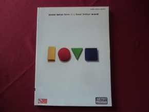 Jason Mraz - Love is a Four Letter Word  Songbook Notenbuch Piano Vocal Guitar PVG