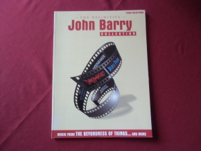 John Barry - The Definitive Collection  Songbook Notenbuch Piano