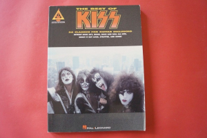 Kiss - Best of  Songbook Notenbuch Vocal Guitar