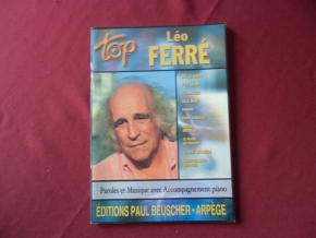 Léo Ferré - Top Ferré  Songbook Notenbuch Piano Vocal Guitar PVG