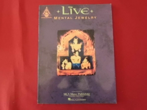 Live - Mental Jewelry  Songbook Notenbuch Vocal Guitar