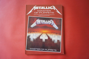 Metallica - Master of Puppets (neuere Ausgabe)  Songbook Notenbuch Vocal Guitar