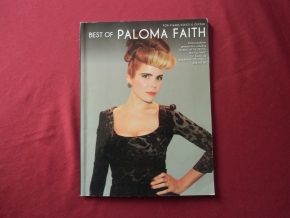 Paloma Faith - Best of  Songbook Notenbuch Piano Vocal Guitar PVG