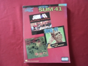 Sum 41 - Best of, 2nd Edition  Songbook Notenbuch für Bands (Transcribed Scores)