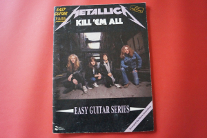Metallica - Kill em all  Songbook Notenbuch Vocal Easy Guitar