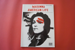 Madonna - American Life  Songbook Notenbuch Piano Vocal Guitar PVG