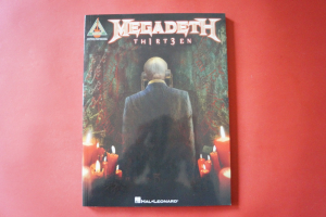 Megadeth - Thirteen  Songbook Notenbuch Vocal Guitar