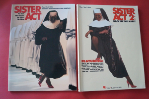Sister Act 1 & 2  Songbooks Notenbücher Piano Vocal Guitar PVG
