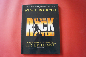 Queen - We will rock you (Queen Musical)  Songbook Notenbuch Piano Vocal Guitar PVG