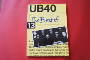 UB40 - The Best of  Songbook Notenbuch Piano Vocal Guitar PVG