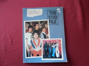 Who - The Who File  Songbook Notenbuch Vocal Easy Guitar