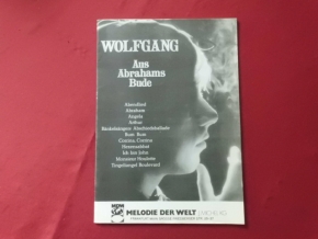 Wolfgang - Aus Abrahams Bude  Songbook Notenbuch Piano Vocal Guitar PVG