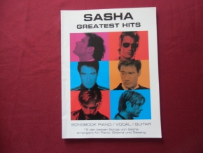 Sasha - Greatest Hits  Songbook Notenbuch Piano Vocal Guitar PVG