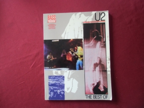 U2 - The Best of  Songbook Notenbuch Vocal Bass