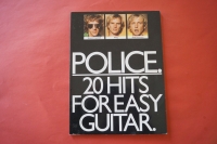Police - 20 Hits for Easy Guitar Songbook Notenbuch Vocal Easy Guitar
