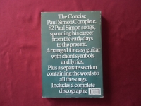 Paul Simon - Concise Complete Songbook Notenbuch Vocal Guitar