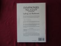 Symphonies 8-9 (Beethoven)Songbook Notenbuch für Orchester (Transcribed Scores)