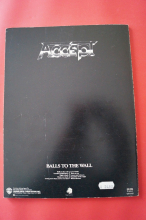 Accept - Balls to the Wall Songbook Notenbuch Piano Vocal Guitar PVG