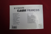 Claude Francois - Je chante  Songbook  Vocal Chords