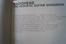 Radiohead - The Acoustic Guitar Songbook Songbook Notenbuch Vocal Guitar