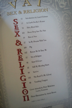Steve Vai - Sex & Religion Songbook Notenbuch Vocal Guitar