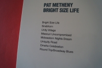 Pat Metheny - Bright Size Life Songbook Notenbuch Guitar